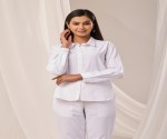 White Casual linen Shirt