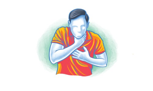 difficulty breathing (सांस लेने में दिक्क्त)