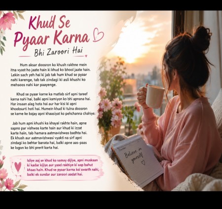 Khud Se Pyaar Karna Bhi Zaroori Hai