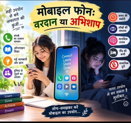 मोबाइल फोन: वरदान या अभिशाप