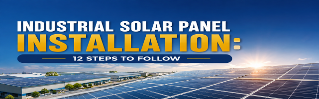  Industrial Solar Panel Installation: 12 Steps to Follow Contact